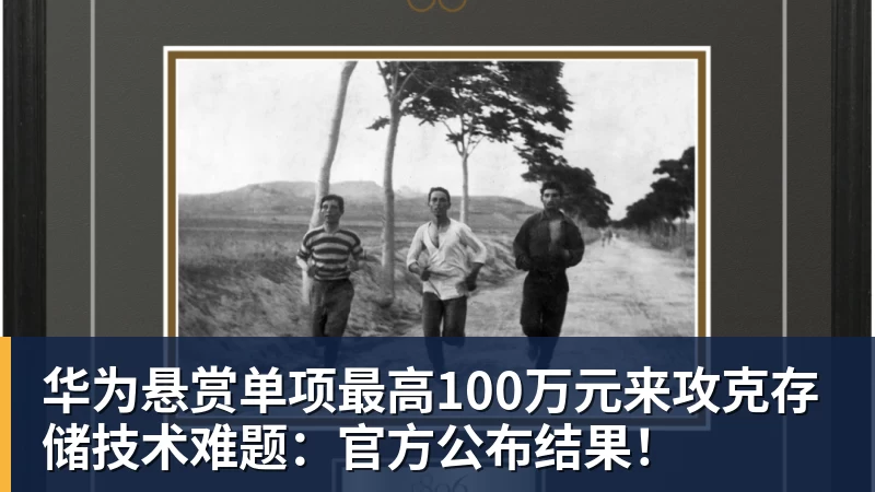 好博体育华为悬赏单项最高100万元来攻克存储技术难题：官方公布结果！