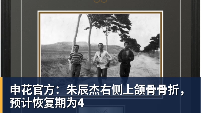 好博体育申花官方：朱辰杰右侧上颌骨骨折，预计恢复期为4